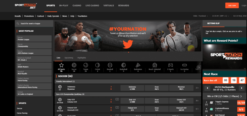 Sportnationbet mobile betting app review